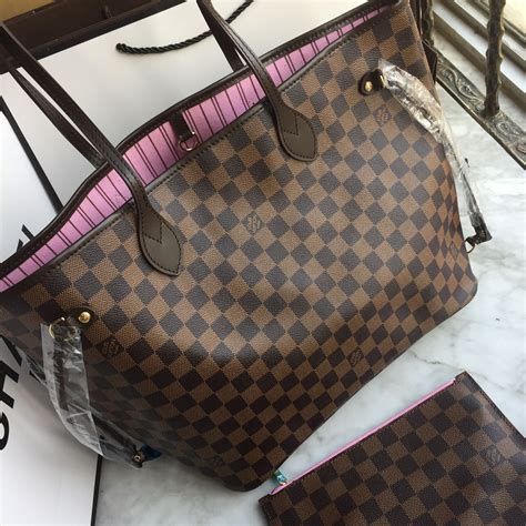 louis vuitton double v pink|louis vuitton neverfull pm.